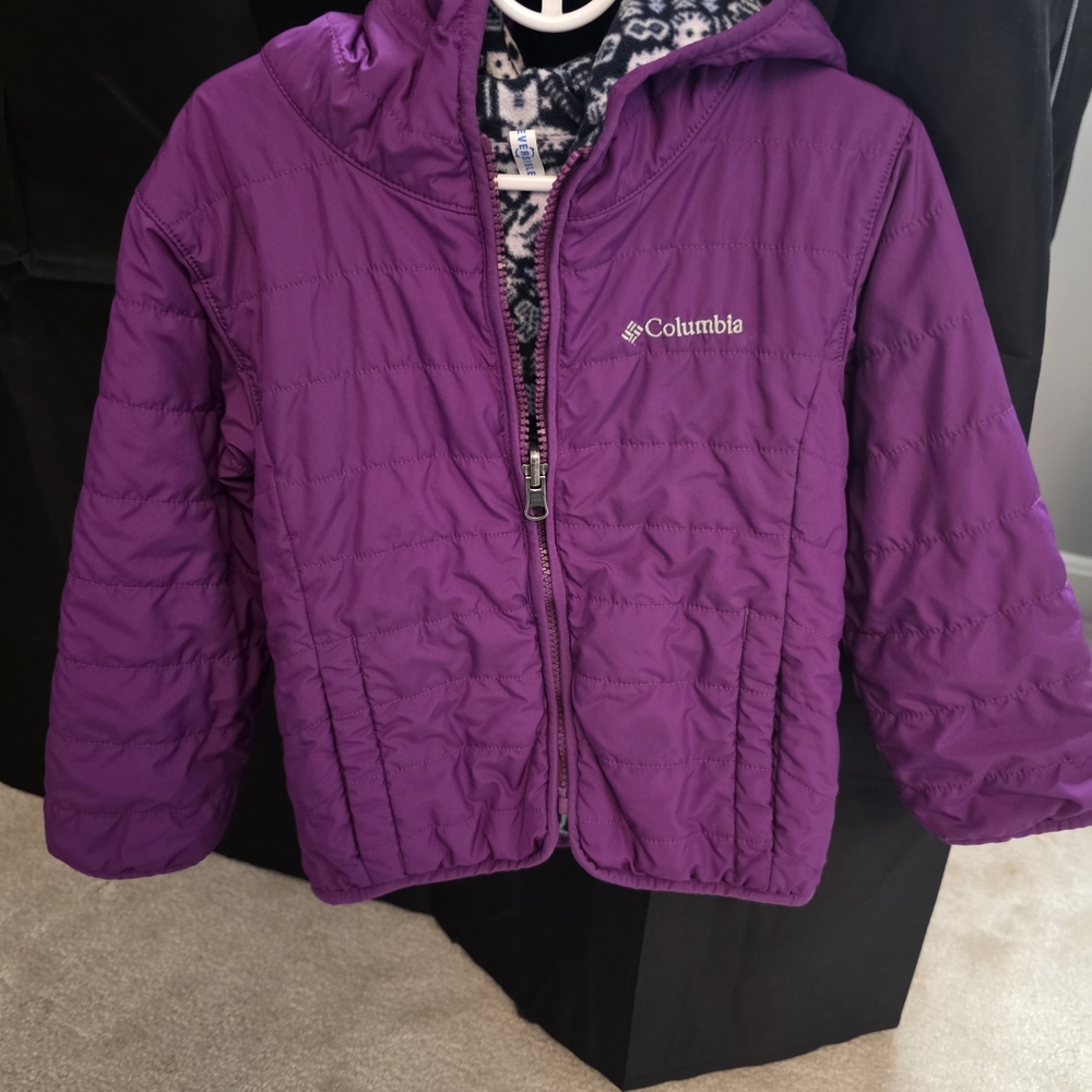 Columbia Kids Purple Jacket Girls Toddler
